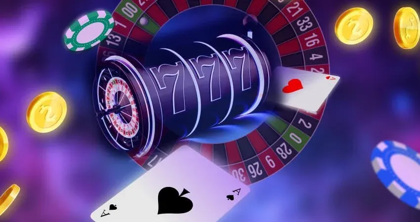 Roulette wheel at online casino